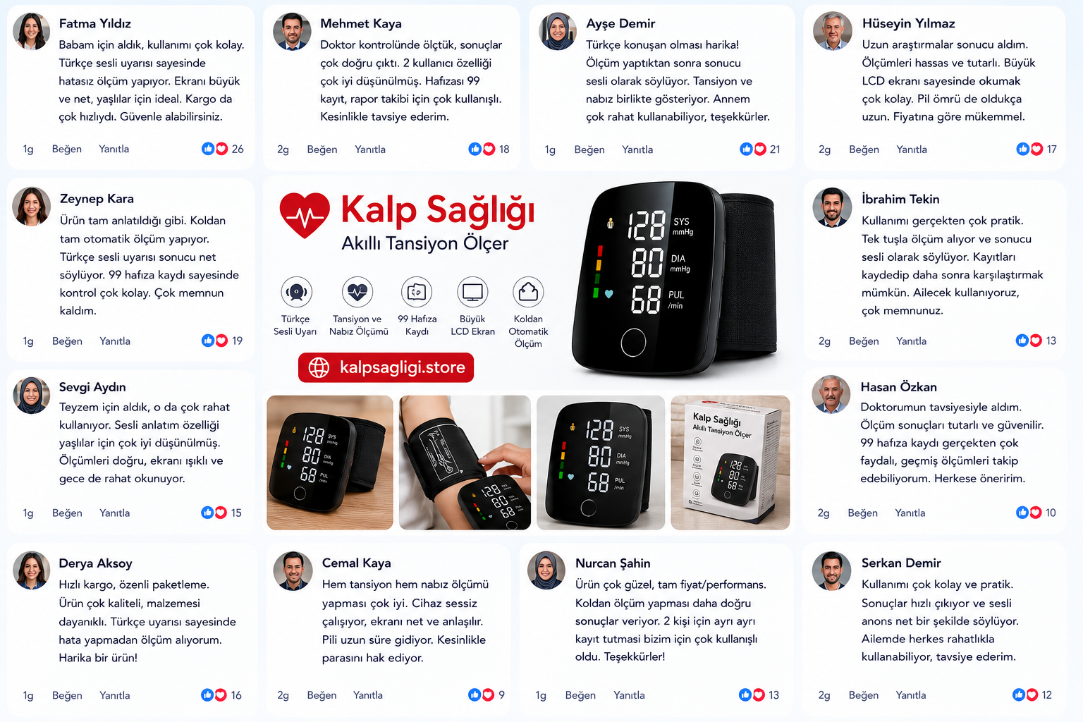 Kalp Sağlığı müşteri yorumları